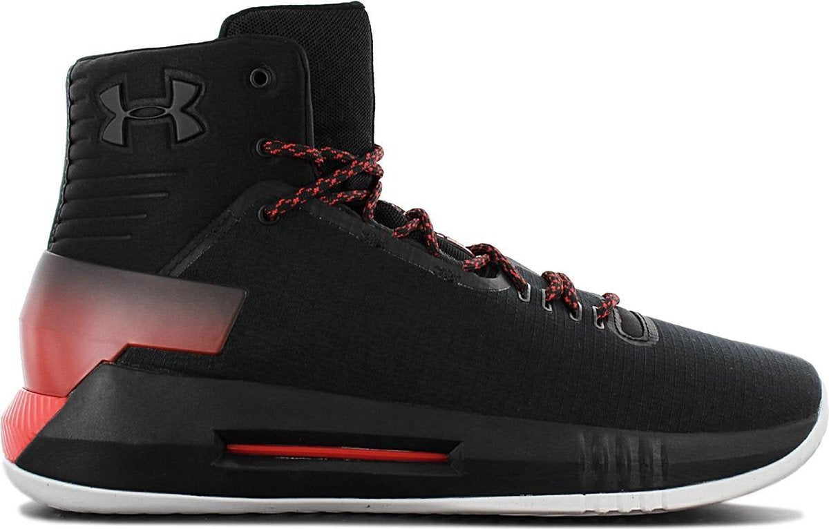 UA Under Armour Drive 4 3020225-001 Heren Basketbalschoenen Sportschoenen Sneaker Zwart - Maat EU 41 US 8