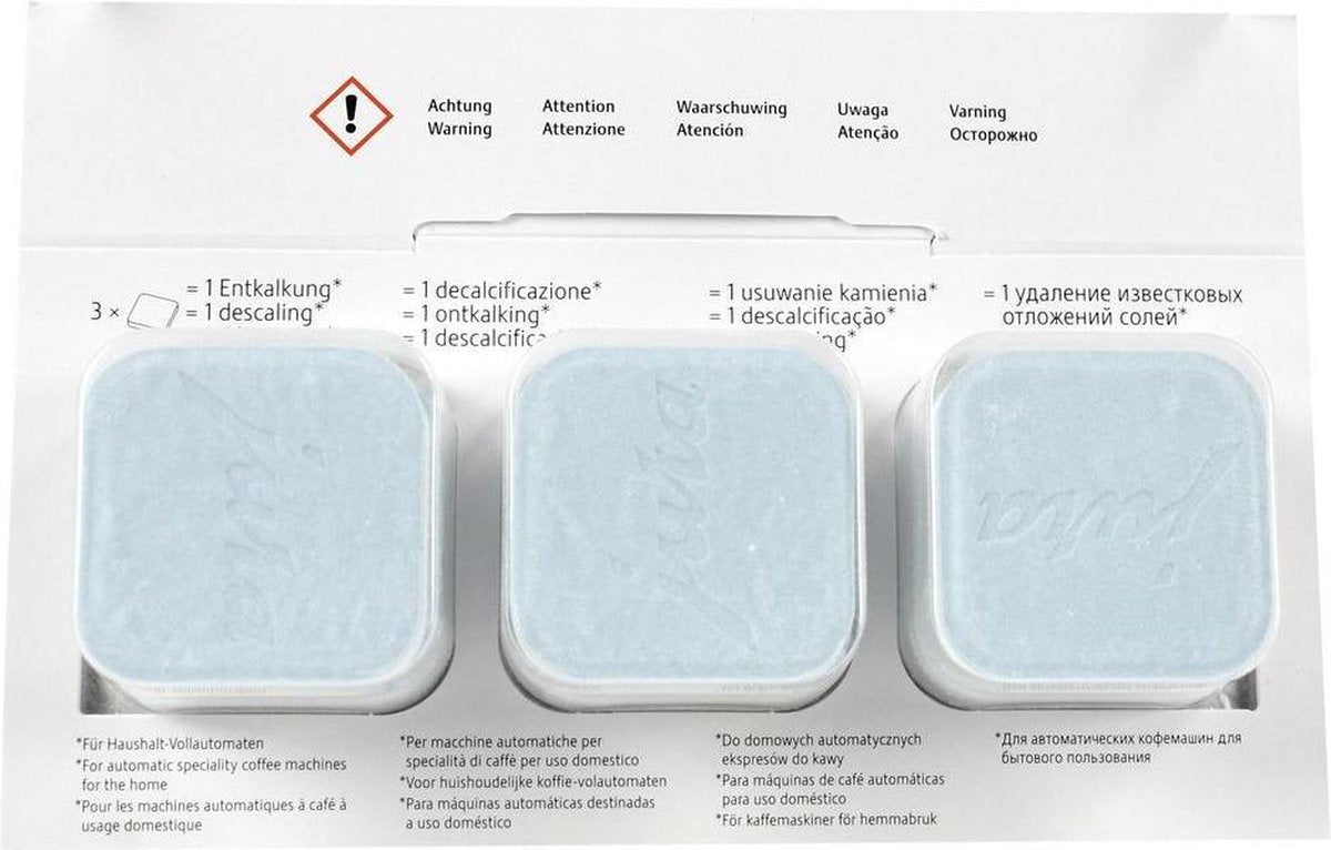 Jura - Koffiemachineontkalkers - 9 stuks