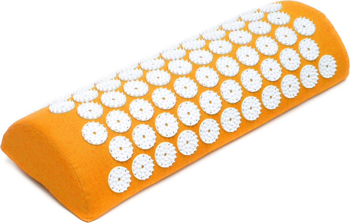 Acupressuur kussen akupress relax nekkussen orange Massage kussen YOGISTAR