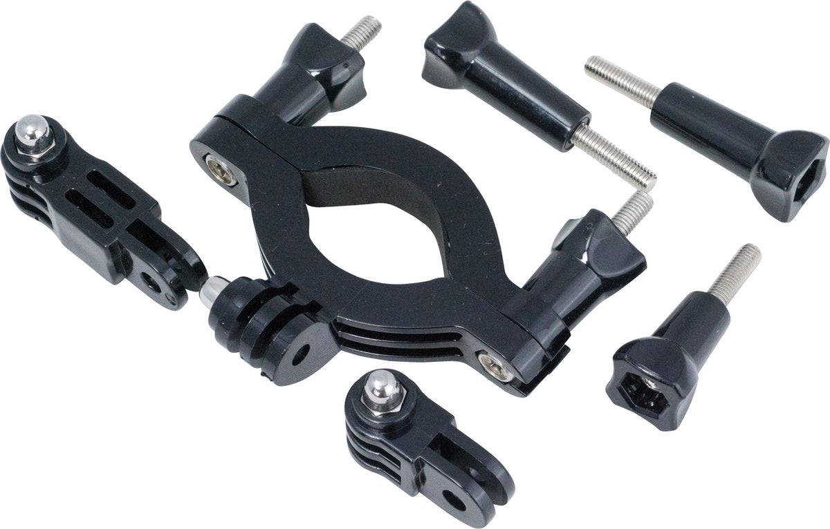 SportsCam Roll Bar Mount met 3-Way Pivot Arms & thumbscrews