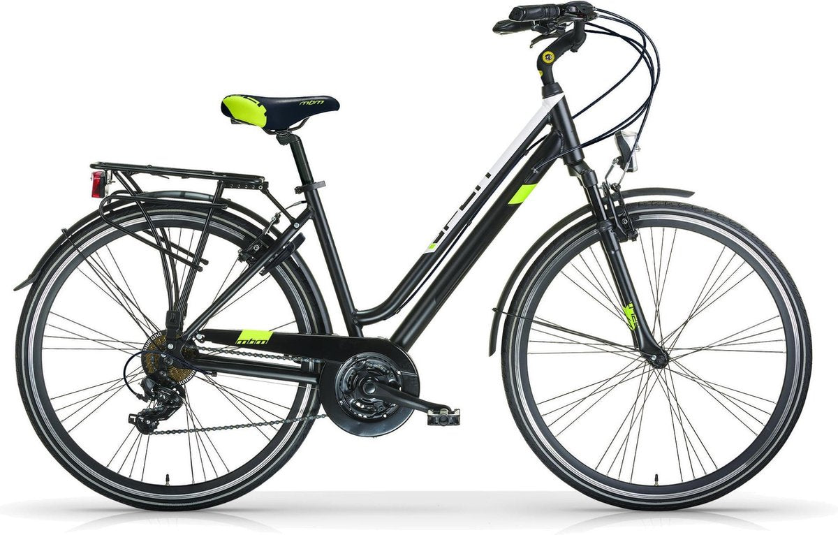 Mbm Split - Fiets - Vrouwen - Zwart;Groen - 50 cm