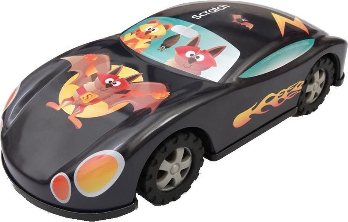 Scratch Speelgoedauto Hero Junior 23 Cm Metaal Zwart