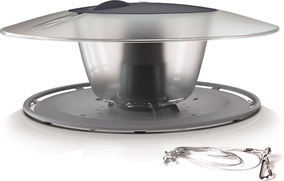 Voederhuisje Rond Birdfeeder Round ANTRACIET Prosperplast