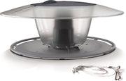 Voederhuisje Rond Birdfeeder Round ANTRACIET Prosperplast