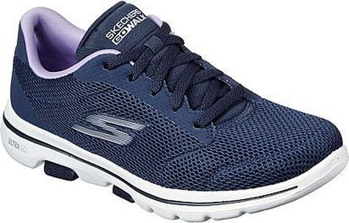 Skechers  - GO WALK 5 - FAITH - Womens - Navy Lavender - 36