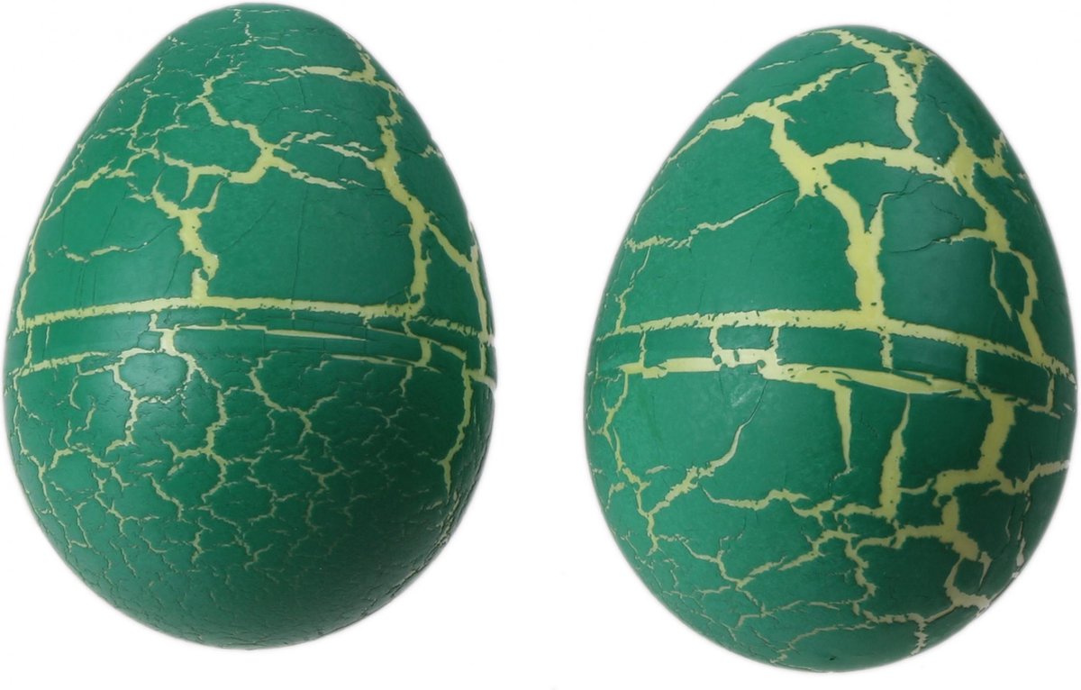 Dadi Sound Egg 2 Stuks Crackle Groen 45 Gram