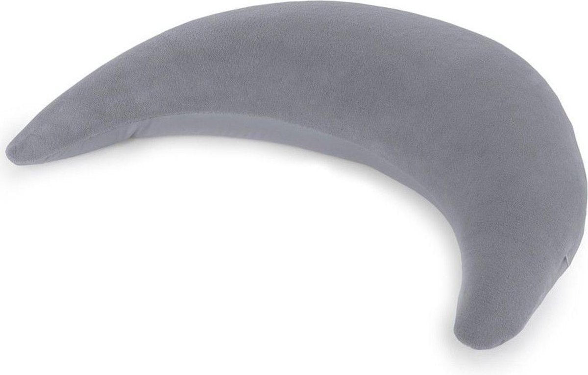Theraline Maan van Pluche voedingskussen Stone Grey