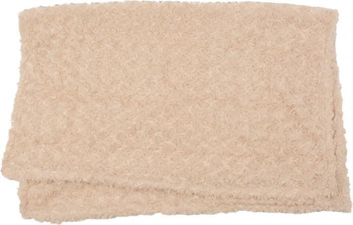 Duvo+ Fleece deken Beige 150x100cm