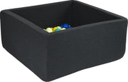 Ballenbak XXL vierkant 130x130x50 Graphit Misioo
