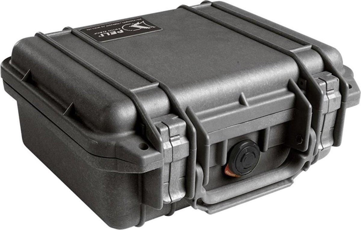 Peli 1200 Waterdichte Camerakoffer Zwart met Foam Interieur