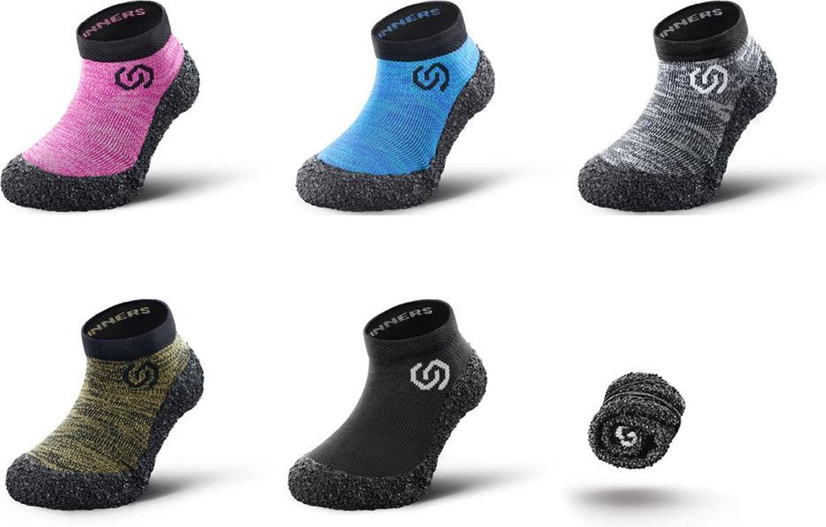 Black Line Schoen-Sok (White) - Kidz Kids 30-32