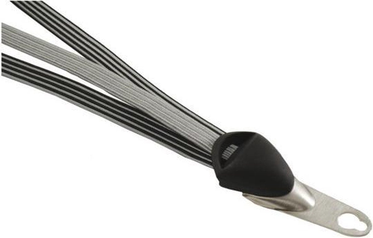 Snelbinder cordo e-bike trio afn platen zilvergrijs op kaart - ZILVER