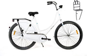 Wheelerz omafiets WIT met voordrager