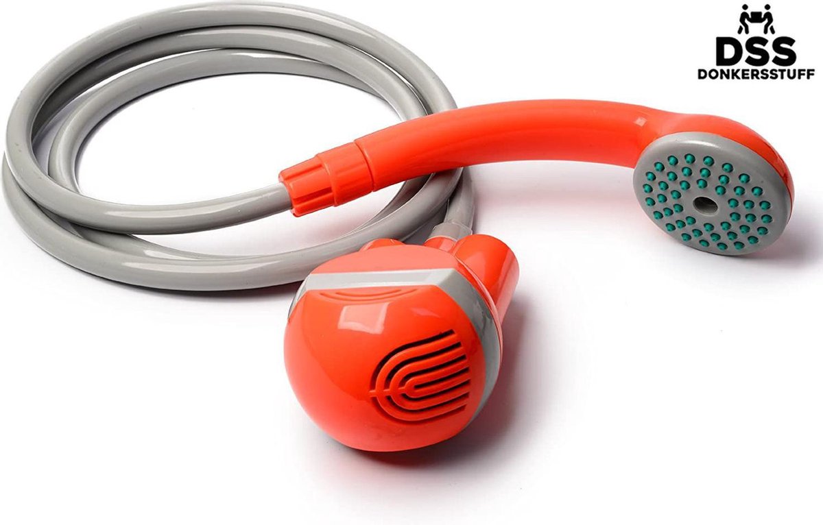 Donkersstuff - Camping Douche - Buiten Douche - Draagbare Douche - Douche - Douchekop - Inclusief Pomp en Ophangaccessoiress