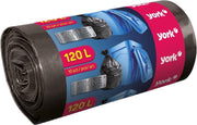 Vuilniszakken Afvalzakken | Inhoud 120l | 5 rollen = 50 zakken | Voordeelverpakking | 105 x 70 cm