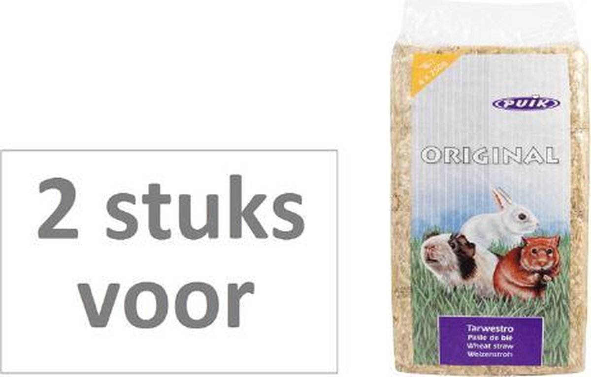 2 stuks! Tarwestro 1 kg PUIK