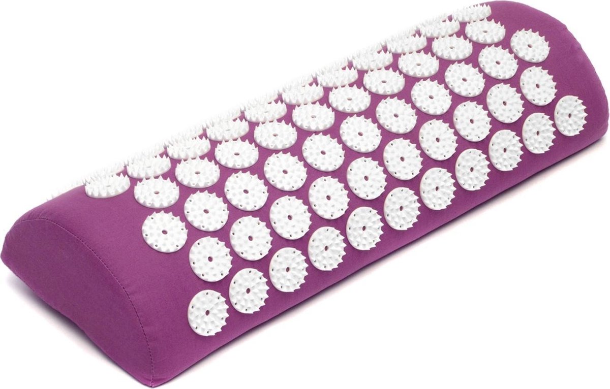 Acupressuur kussen akupress relax nekkussen orchid purple Massage kussen YOGISTAR
