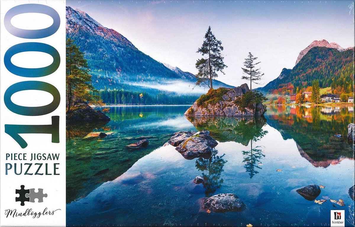 Puzzel - 1000 stukjes  - Hintersee - Duitsland - Hinkler