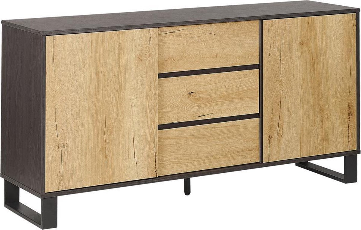 Beliani ELDA - Dressoir - lichte houtkleur - MDF