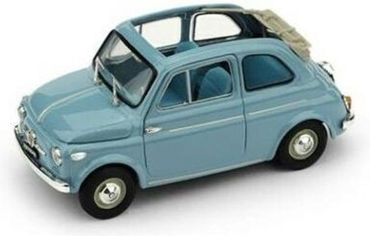 Fiat 500 Nuova Normale Aperta 1957 Light Blue