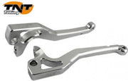 Remgreepset Yamaha Aerox "CNC" - zilver