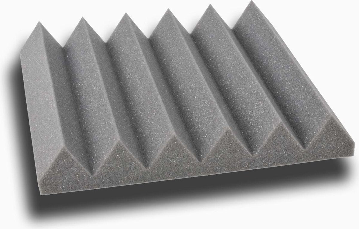 Wedge akoestisch studioschuim 30x30cm 5cm dik (48 stuks)