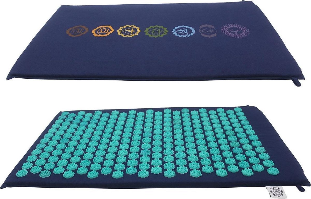 Acupressuur Mat of 7 Chakra - Spijkermat
