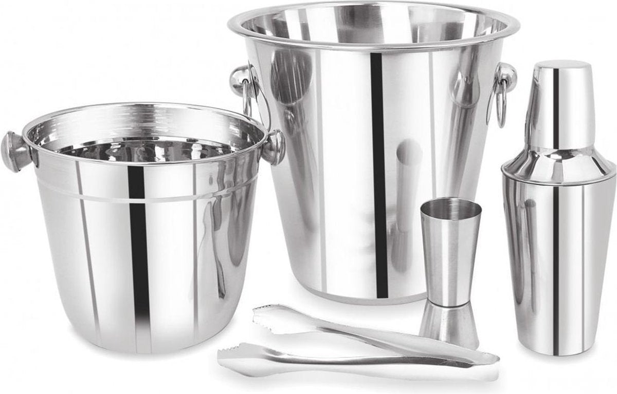 Kinghoff 1389  - 5 delige barman set - cocktail mixer