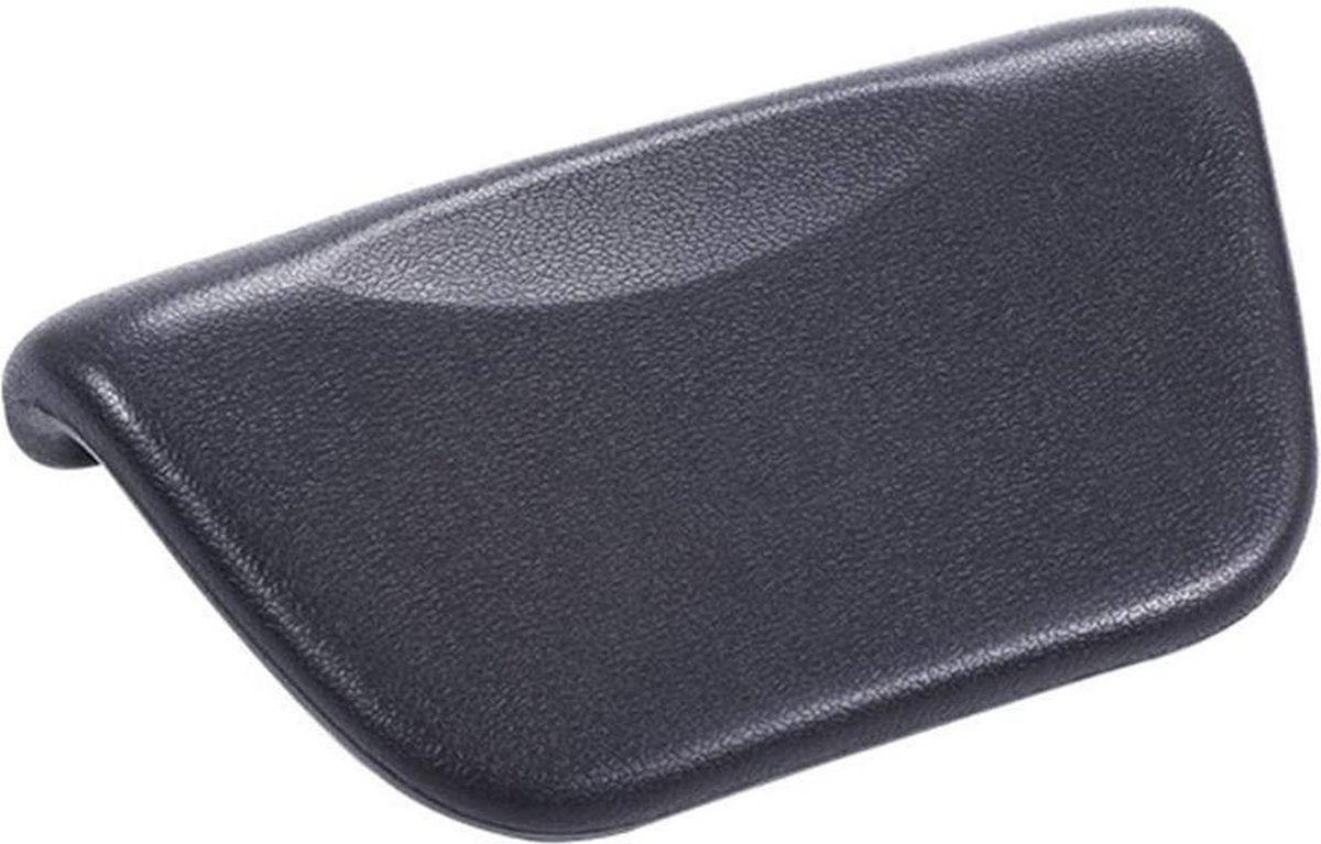 Sanics Badkussen Zwart voor in Bad – Nekkussen met Anti Slip Zuignappen – Hoofdsteun – Hoofdkussen voor in Bad en Jacuzzi
