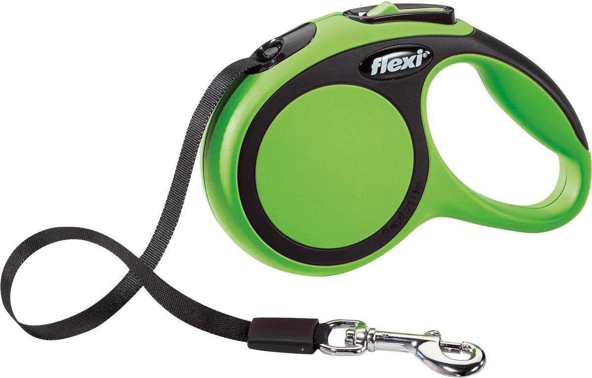 Flexi New Comfort  Tape - Hondenriem - Groen - XS - 3 m - (<12 kg)