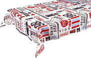 Coca-Cola Tafellaken - Tafelkleed - Tafelzeil - Retro - 86 - 180 cm - Rond