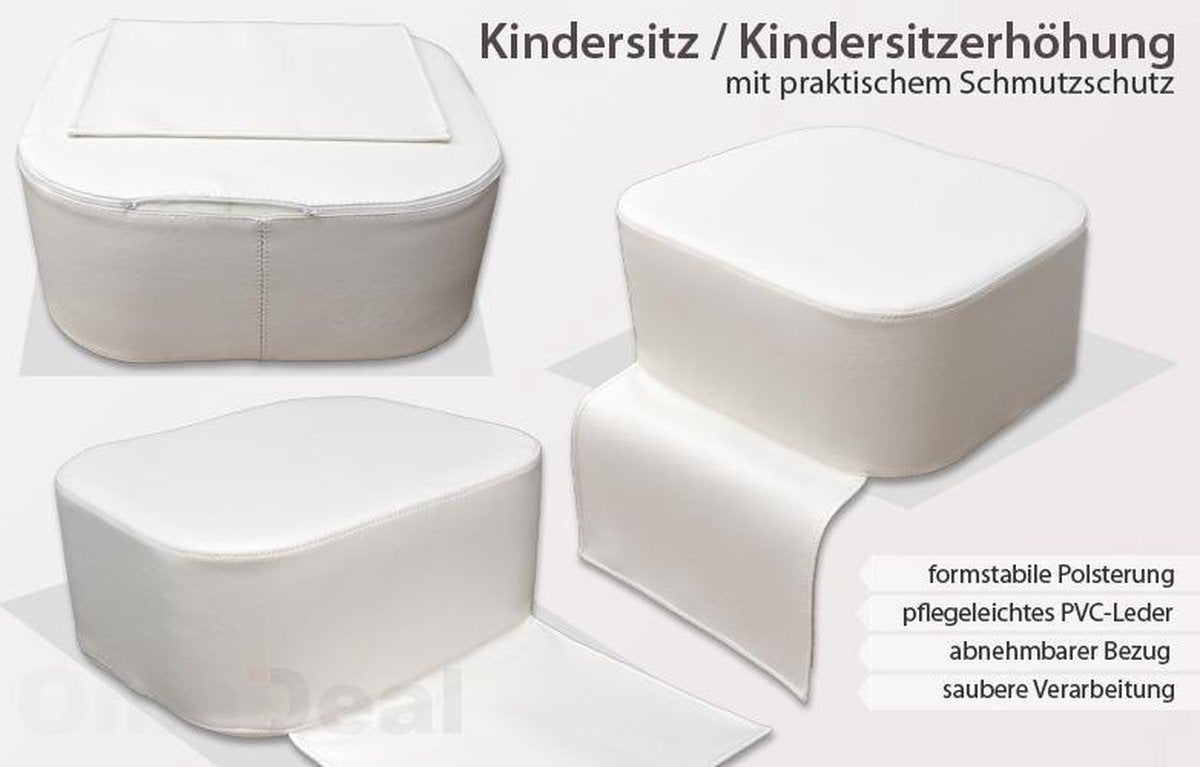 Kapper kinderzitje wit