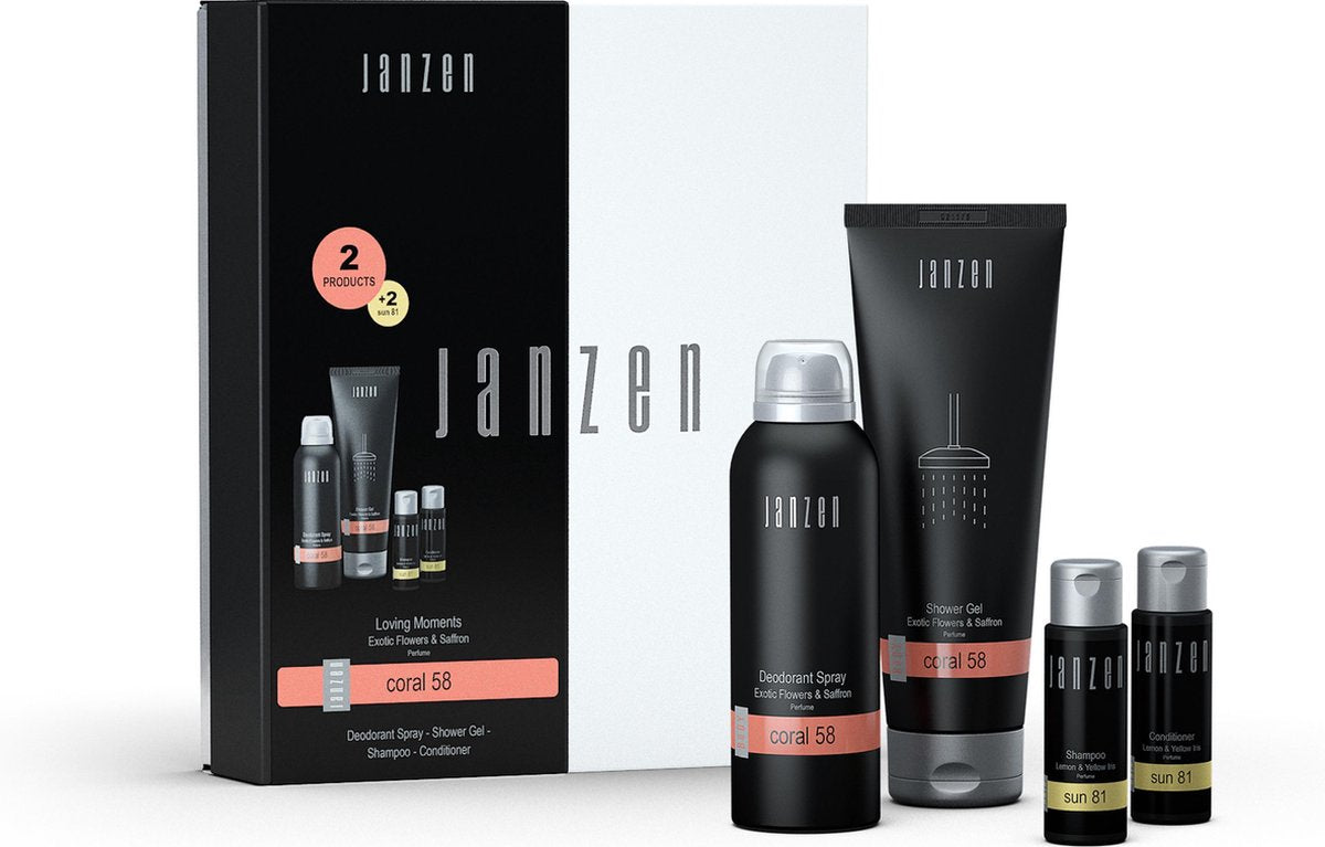 Janzen Loving Moments Coral 58 Set 4 st.