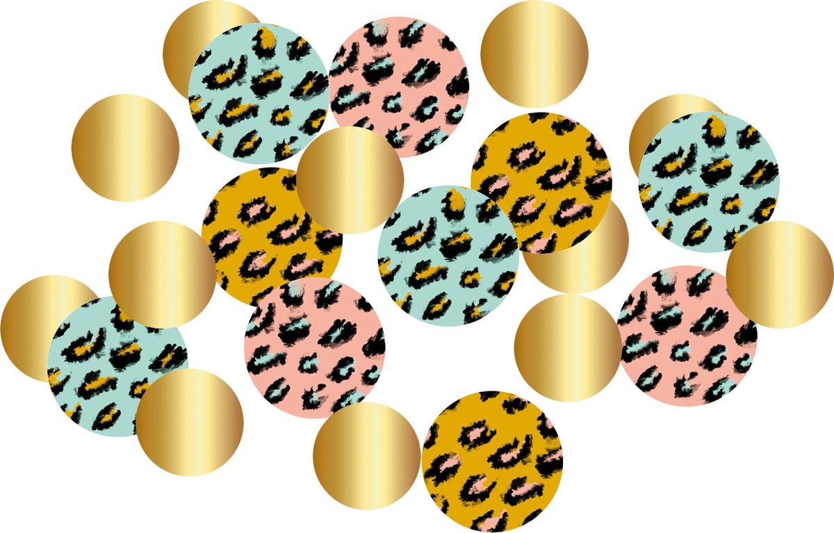 Arditex Tafelconfetti Funky Leopard 20 Gram Papier