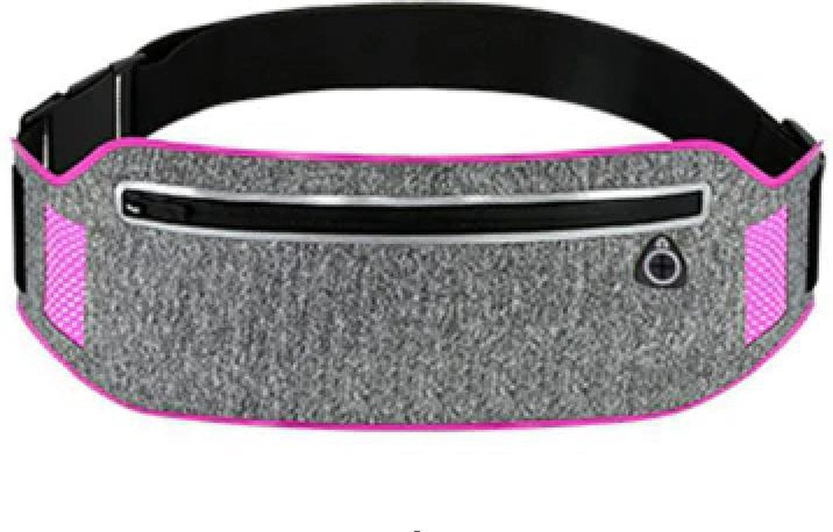 EasyBelt™ - Runningbelt - hardloop telefoonhouder - hardloop accessoires - Sport attributen - Roze - One size fits all