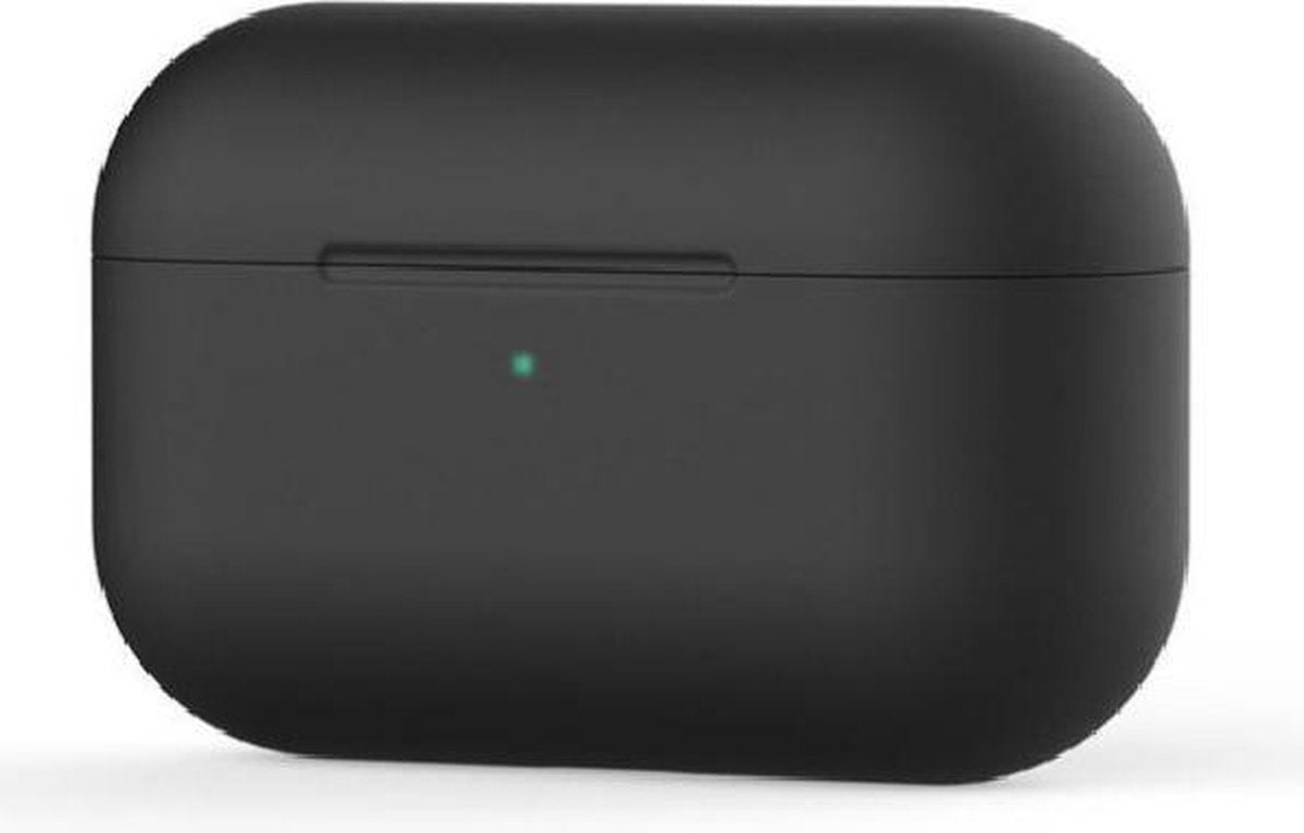 Kraul - Airpods Pro Case - Airpods Pro Hoesje - Airpods Pro Siliconen - Airpods Pro Cover - Airpods Pro Bescherming - Airpods Case - Geschikt voor Airpods Pro - Zwart