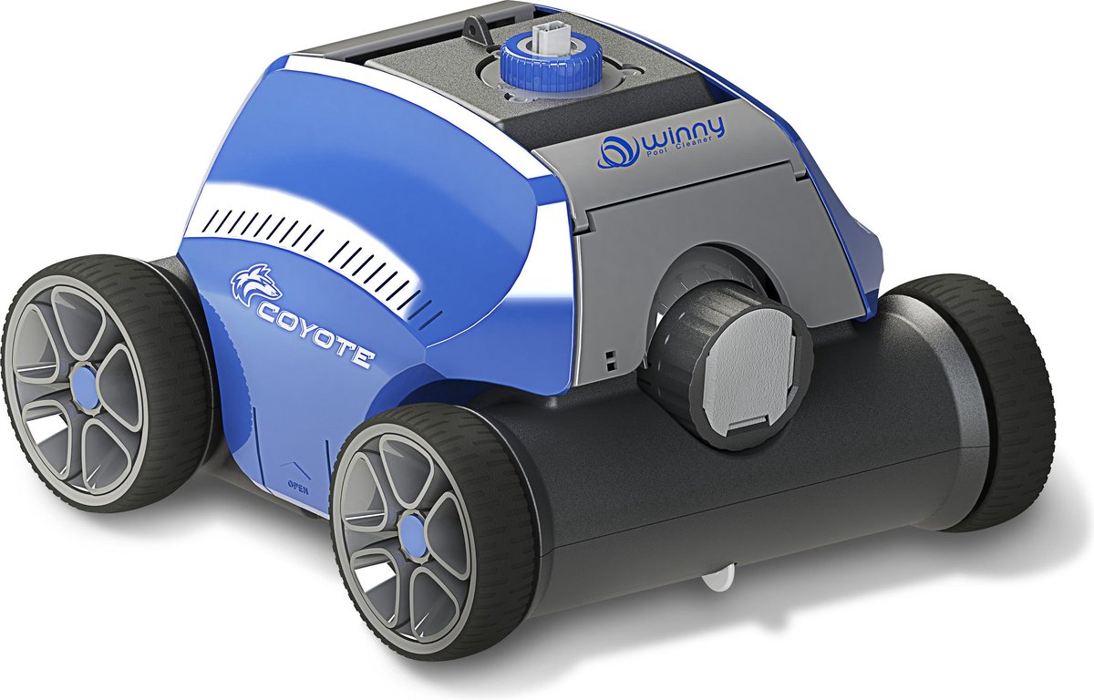 Netspa-Coyote -Blauw-Zwembadrobot-Zwembad stofzuiger-