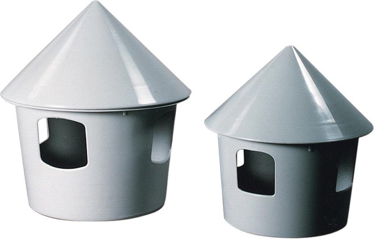 Natural Drinkpot Plastiek - Drinkbak - 2 l Grijs