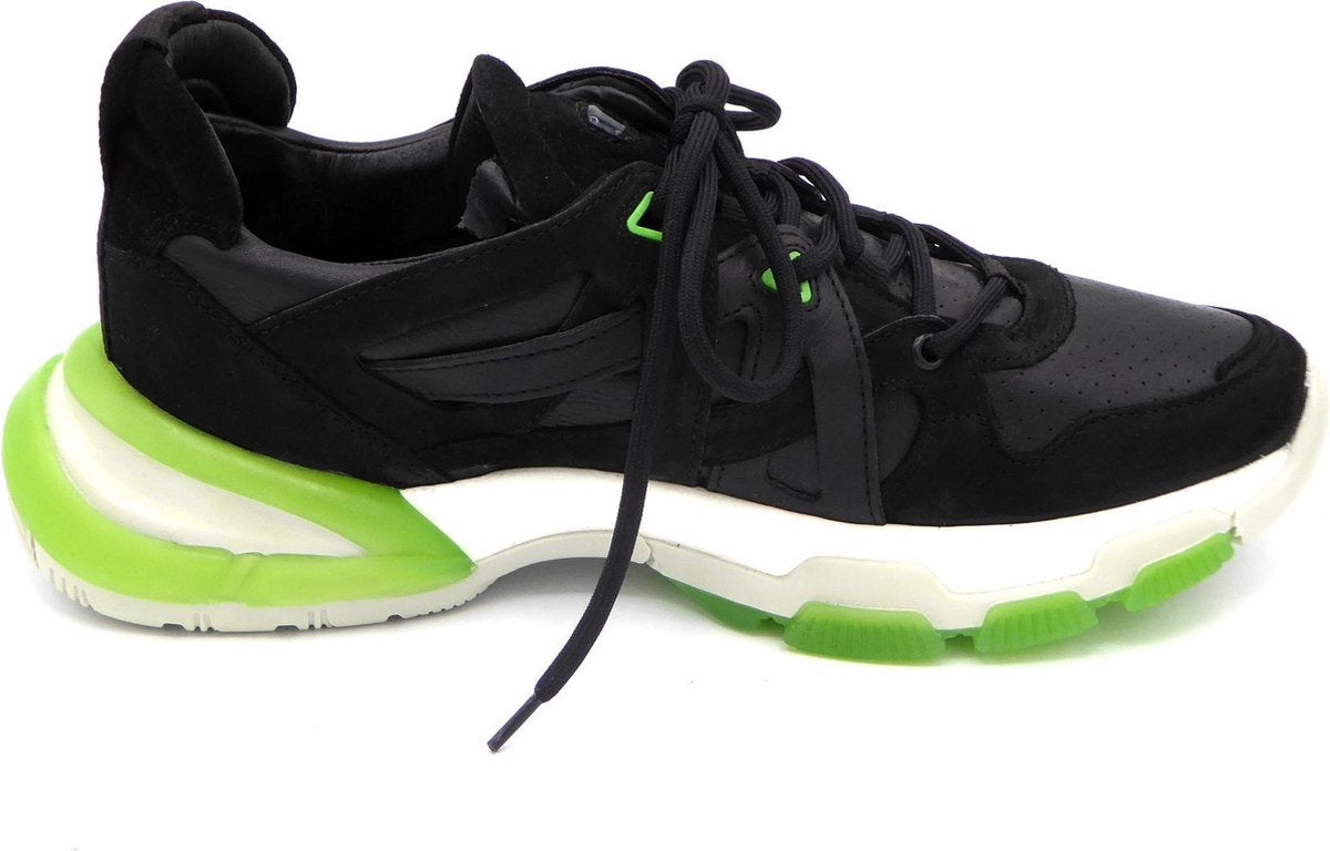 Bronx 66320M-AB Black/Neon green nubuck/s.nappa/suede maat 43 (10)