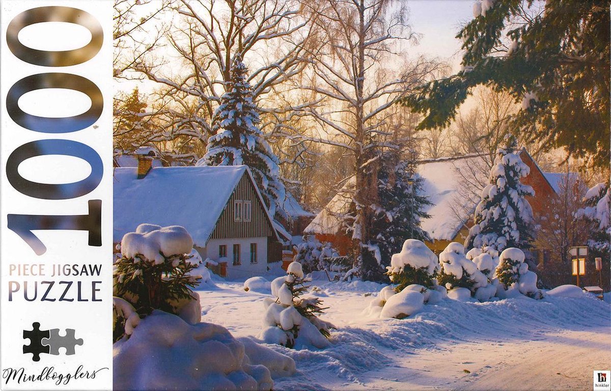 Puzzel - 1000 stukjes  - Spindleruv Mlyn - Tsjechië - Hinkler
