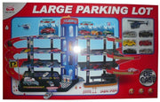 Parkeertoren - Incl 6 Auto's en 1 Helikopter