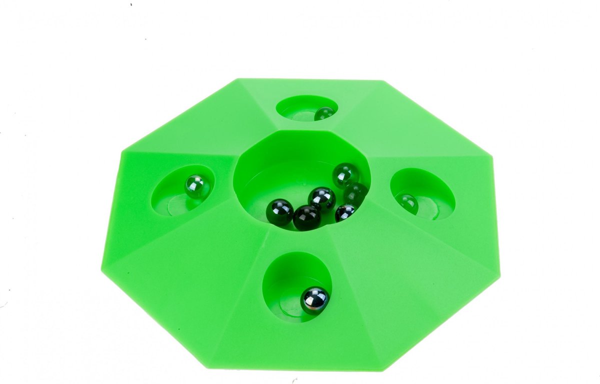 Angel toys Knikkerpot super 22cm inclusief 10 knikkers