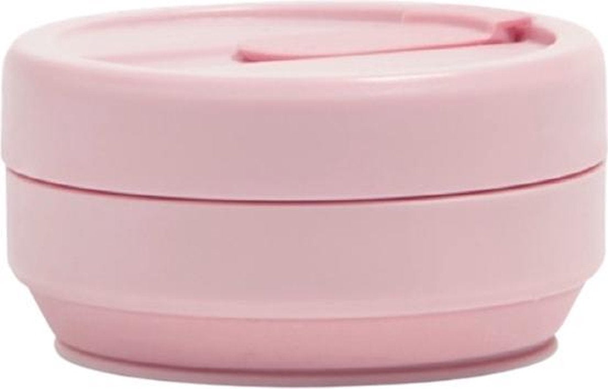 Stojo To Go-beker Mini Carnation Opvouwbaar Pp 237 Ml Roze