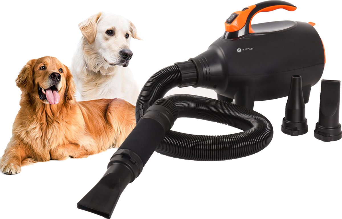 Hondenfohn - Honden Fohn - Dierenborstel-  Waterblazer hond - 2200W Incl. warmte motor