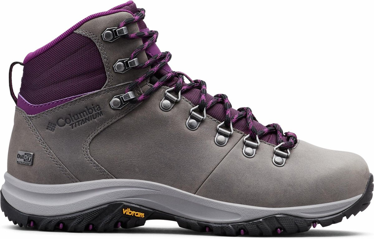 Columbia 100mw Titanium Outdry Wandelschoenen Dames - Ti Grey Steel - Maat 42