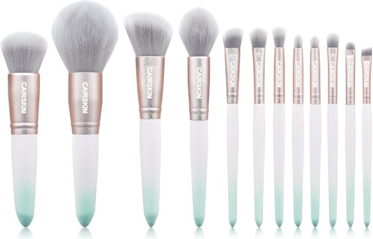 CAIRSKIN Tiffany Mint Make-up Brush Set
