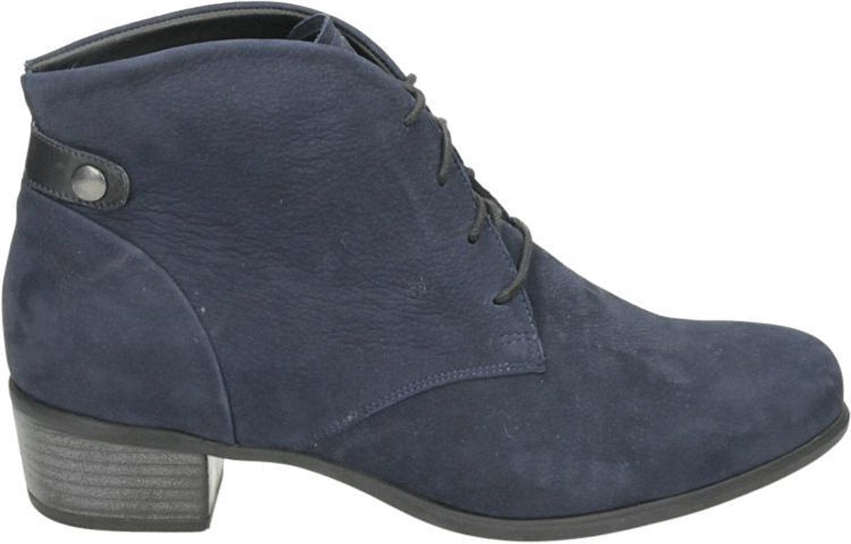 Durea 9603 K - Volwassenen Laarsjes - Kleur: Blauw - Maat: 37.5