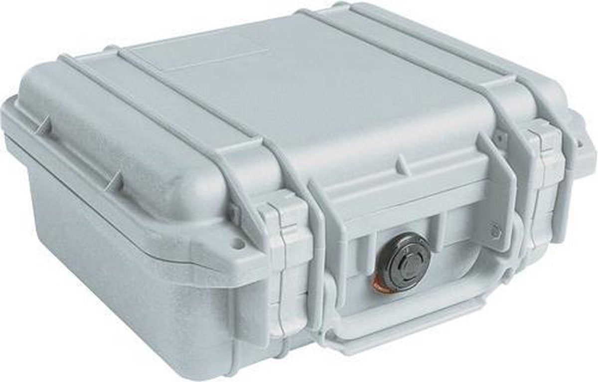 Peli Case   -   Camerakoffer   -   1200   -  Zilver   excl. plukschuim  23