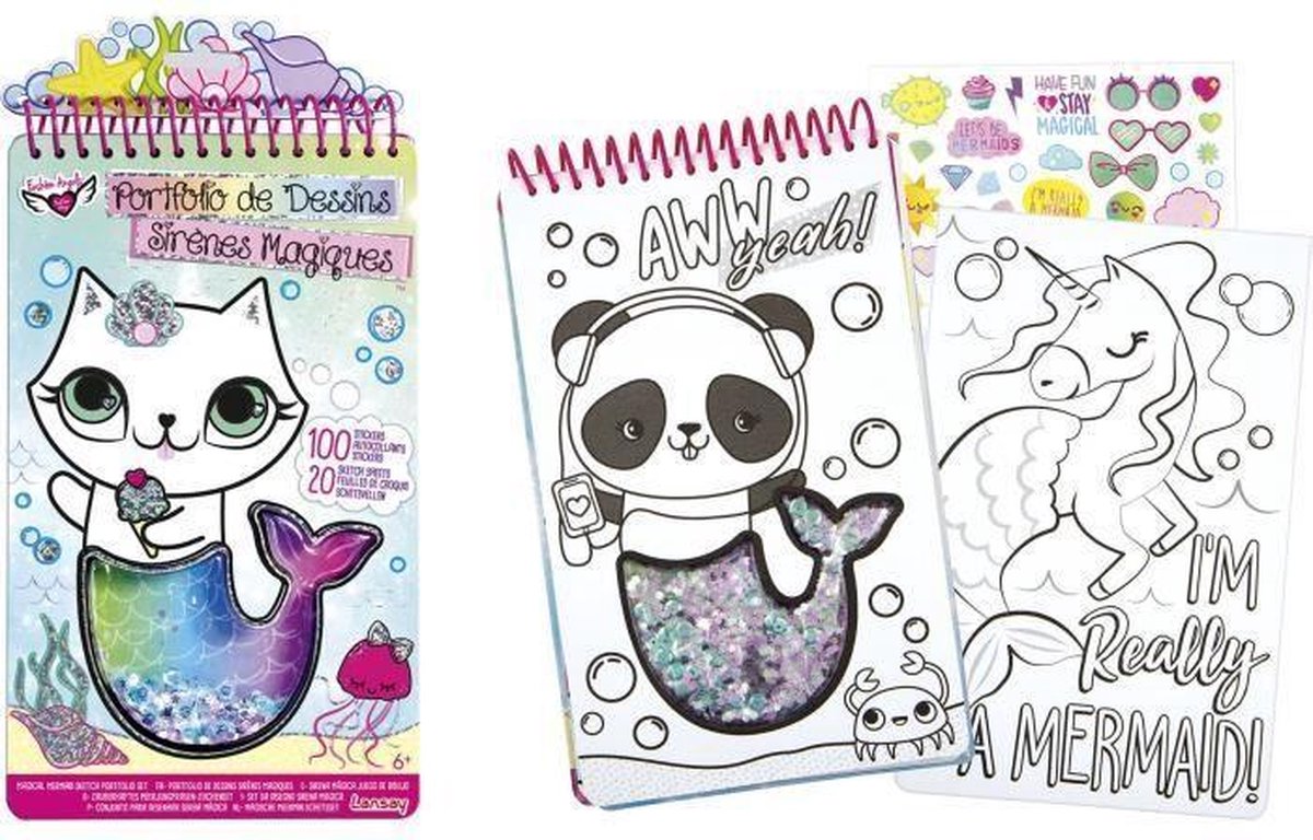 LANSAY Magic Sirenes Portfolio tekenen