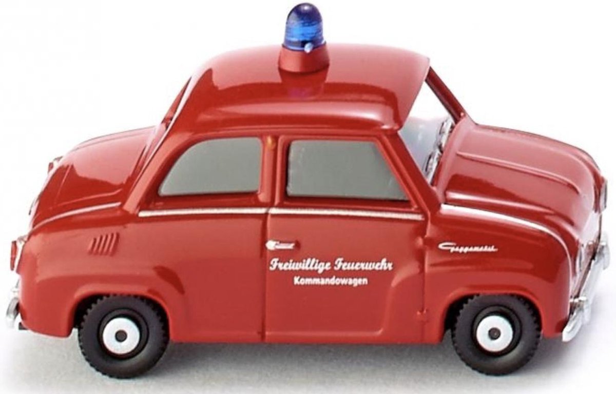 WIKING Glas Goggomobil - Feuerwehr 1964 schaalmodel 1:87